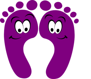 Walking feet clipart free clipart images 3