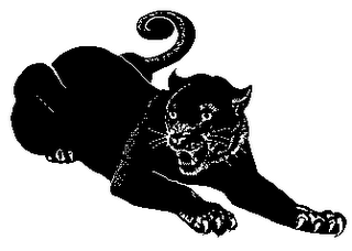 Black panther mascot clipart clipart kid