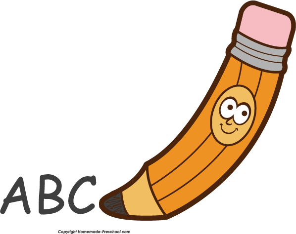 Abc free school related clipart