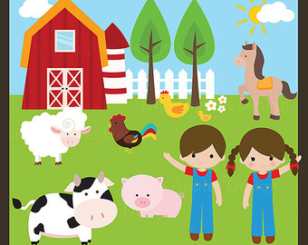 Cute farm clip art cute farm clip art with cute farmer clip art