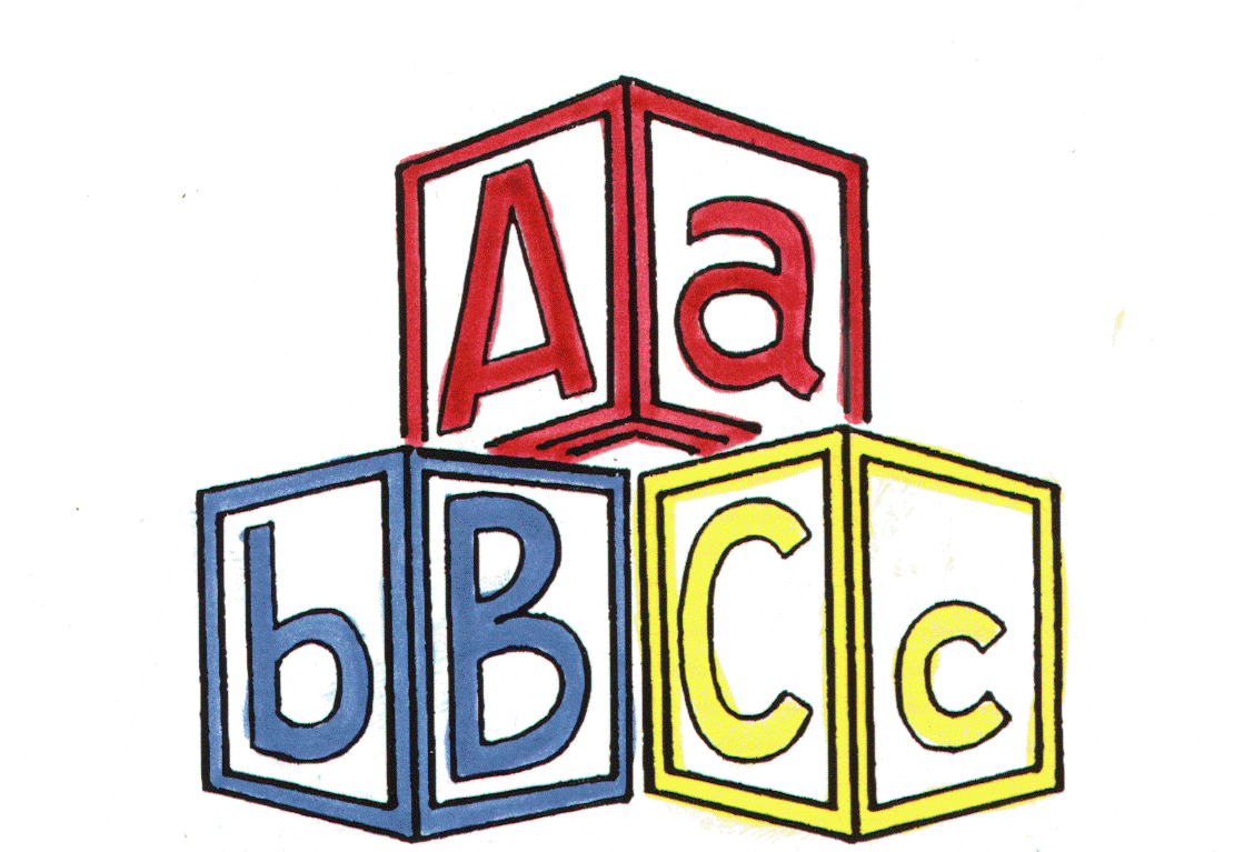 Image of abc blocks clipart 3 abc alphabet blocks clipart