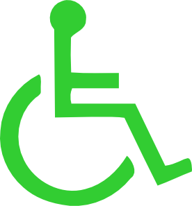 Wheelchair symbol clip art at clker vector clip art