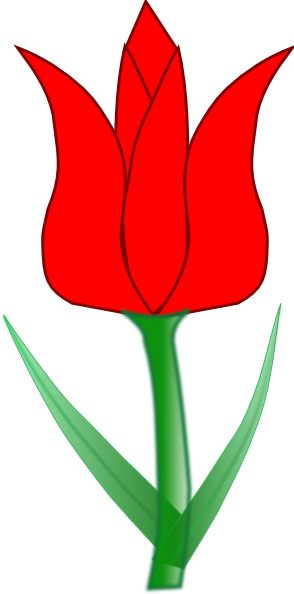 Clip art bunga tulip clipart