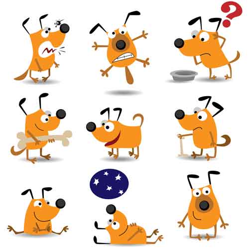Funny animal clipart