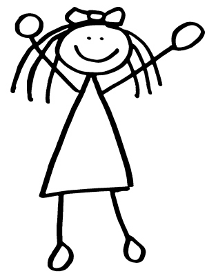 Stick people clip art free clipart images 3