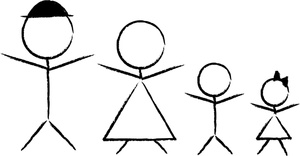 Stick people clip art free clipart images 5