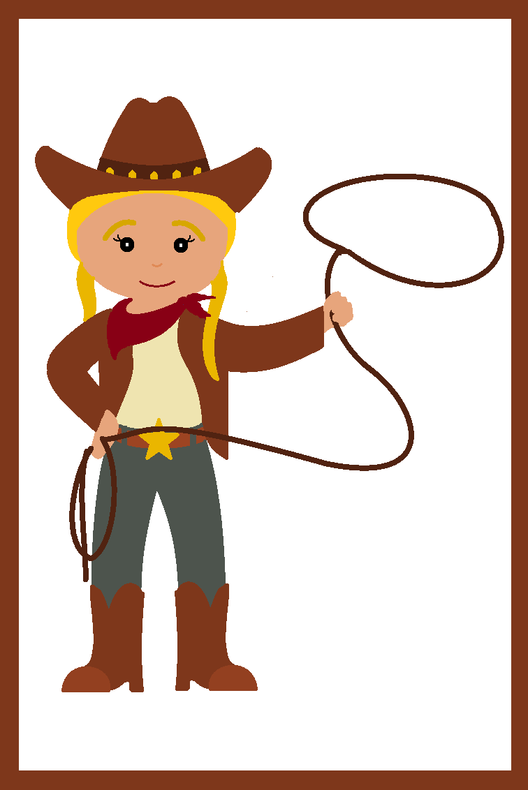 Cowgirl clipart 1 5