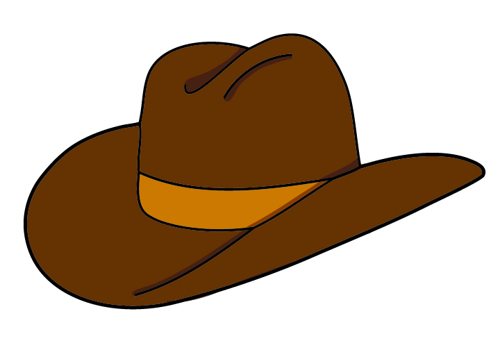 Cowgirl hat free clipart