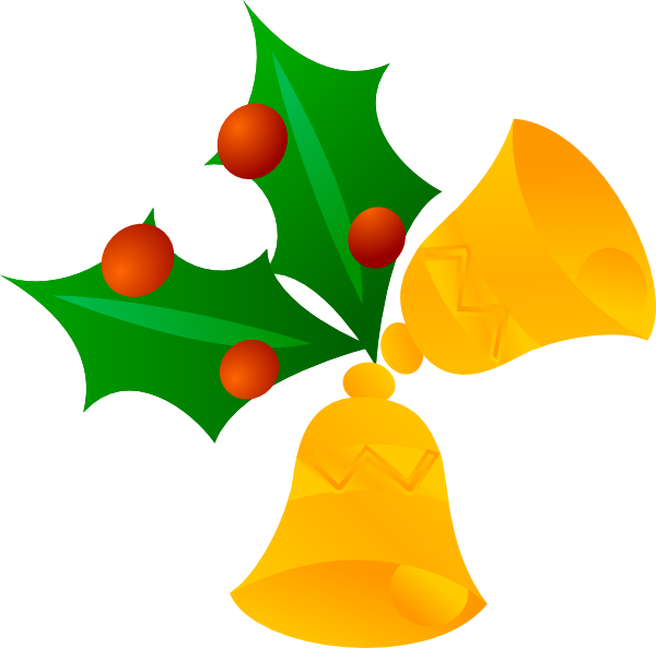 Free christmas bell clipart the