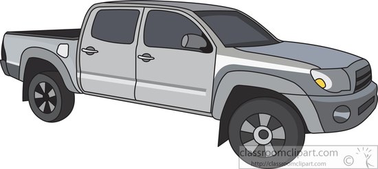 Pickup truck truck double cab pick up truck clipart clipart