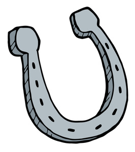 Brown horseshoe clipart free clipart images
