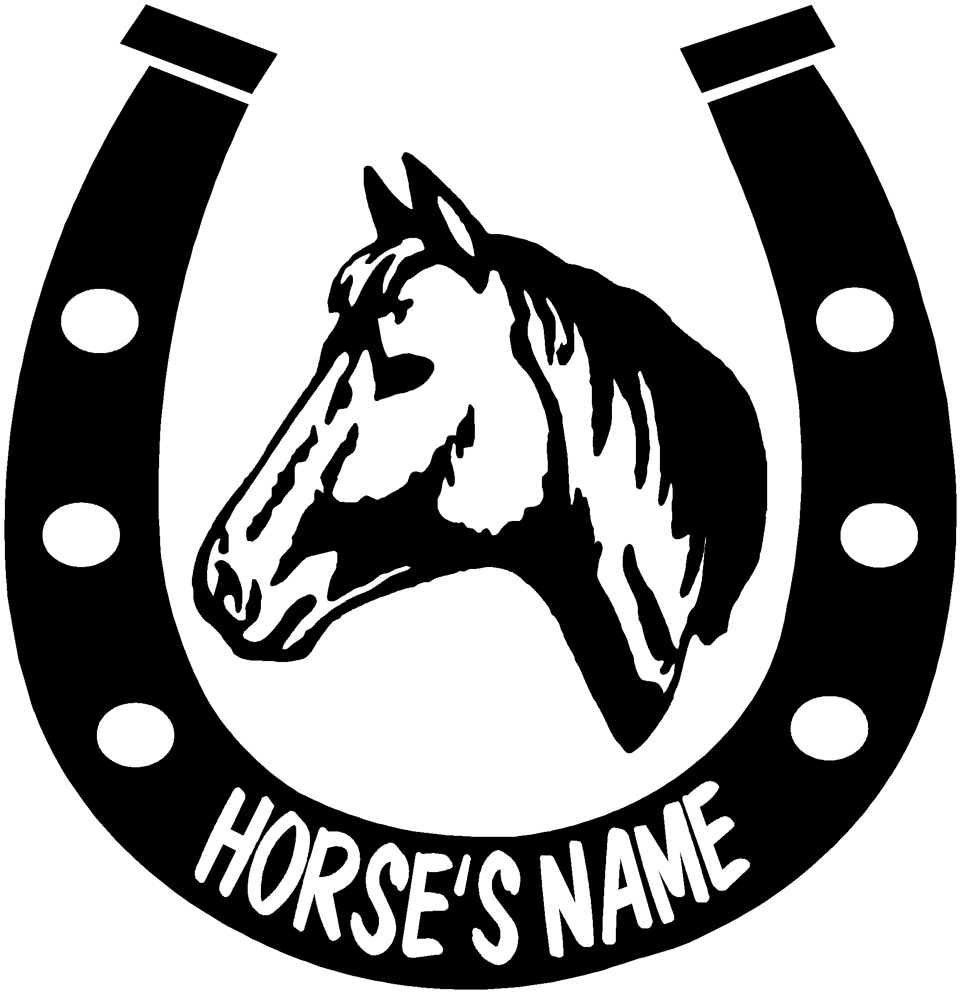 Horseshoe clip art vector clip art free clipartix