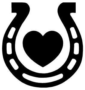 Horseshoe heart clipart clipart kid 2