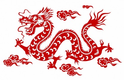 Chinese dragon free clipart