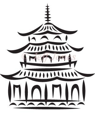 Chinese pagoda google search party ideas chinese clip art