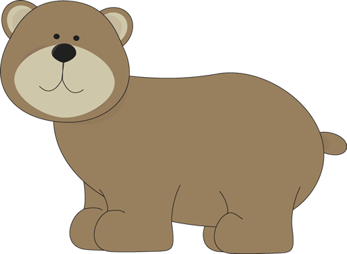 Cute bear cute brown bear clipart clipart kid 3
