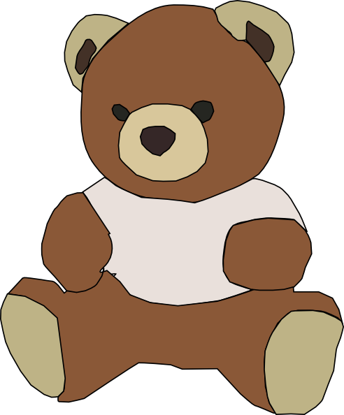 Cute bear free to use  clipart 2