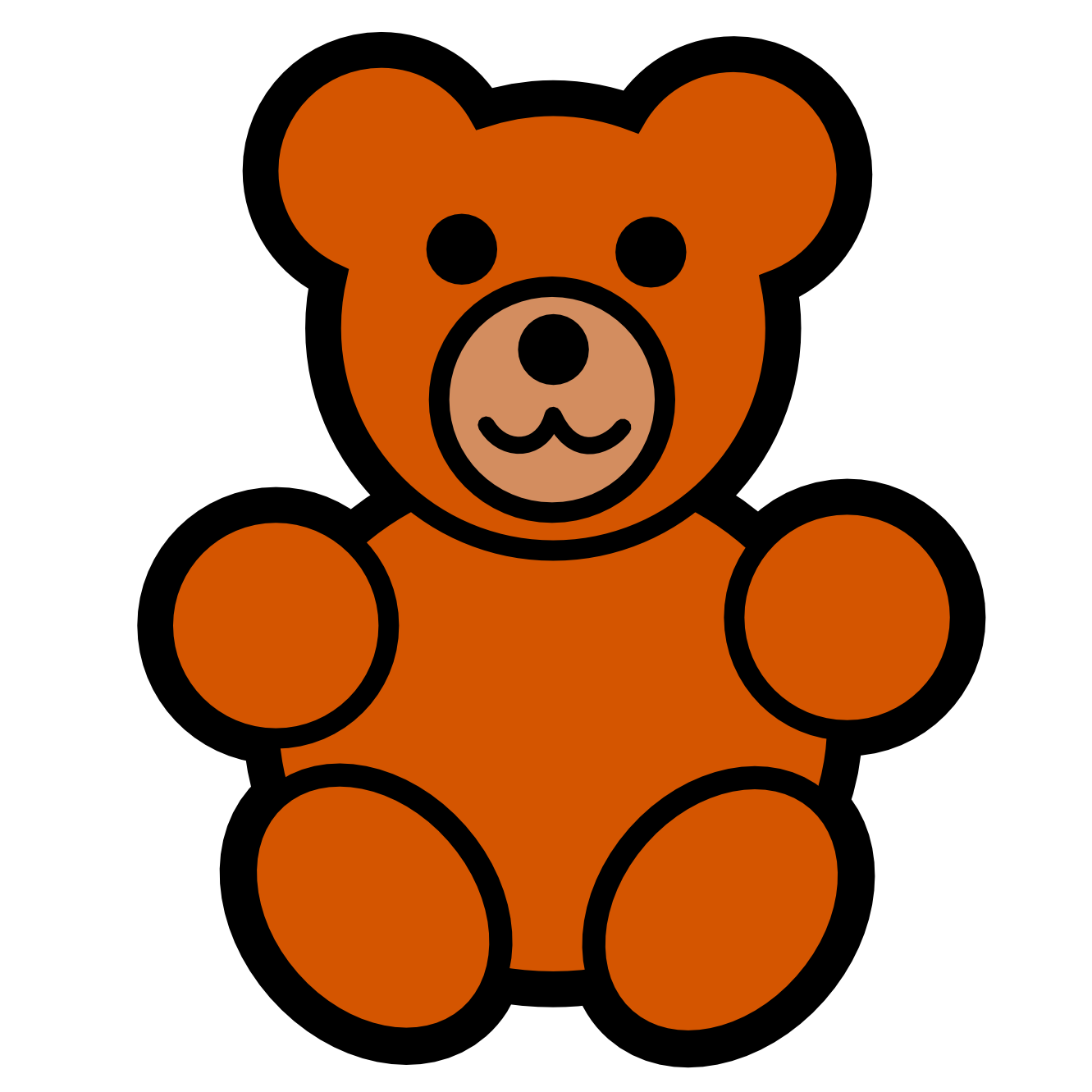 Cute bear pink teddy bear clipart free clipart images