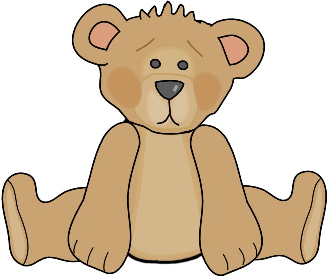 Cute bear teddy bear day clipart clipart kid