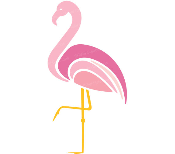 Pink flamingo cartoon clipart clipart kid 2 clipartix