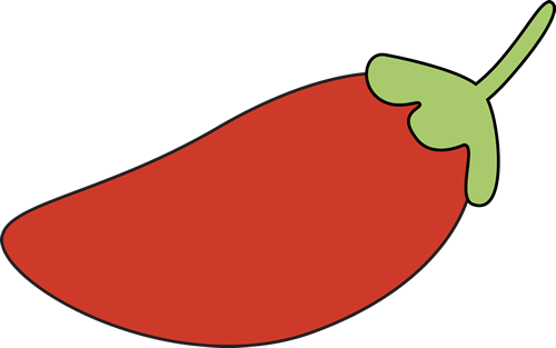 Chili pepper graphics clipart