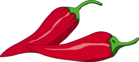 Chili pepper vector clipart