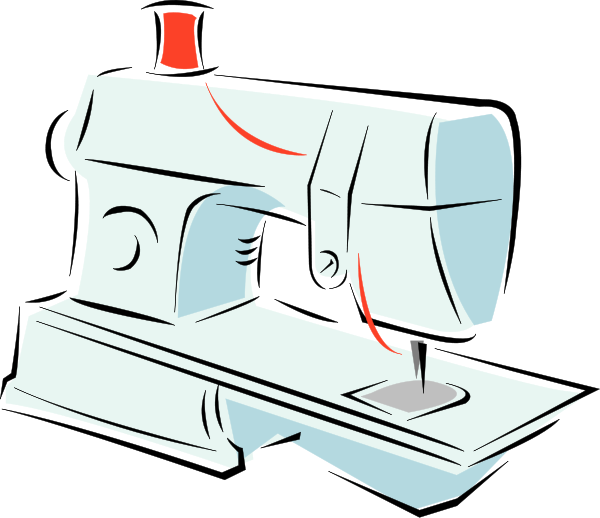 Clip art sewing machine co