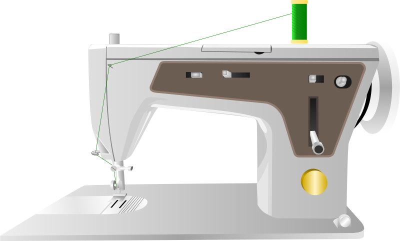 Free sewing machine clipart 1 page of public domain clip art