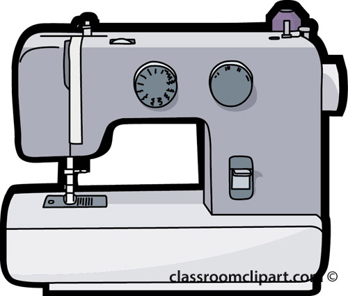 Household sewing machine r4 clipart