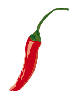 Red chili pepper clipart clipart kid 6