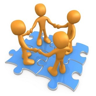 Teamwork puzzle clipart free clipart images