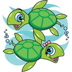 Cartoon sea turtle turtles sea turtles and cartoon on clipart