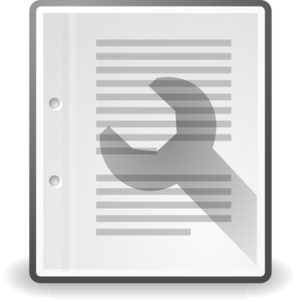 Document clip art sign download vector clip art 4