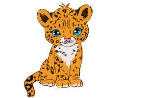 How to draw a cartoon cheetah drawingnow clip art