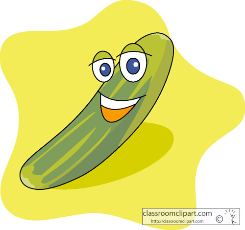 Cartoon cucumber clipart cucumber vegetable clip art