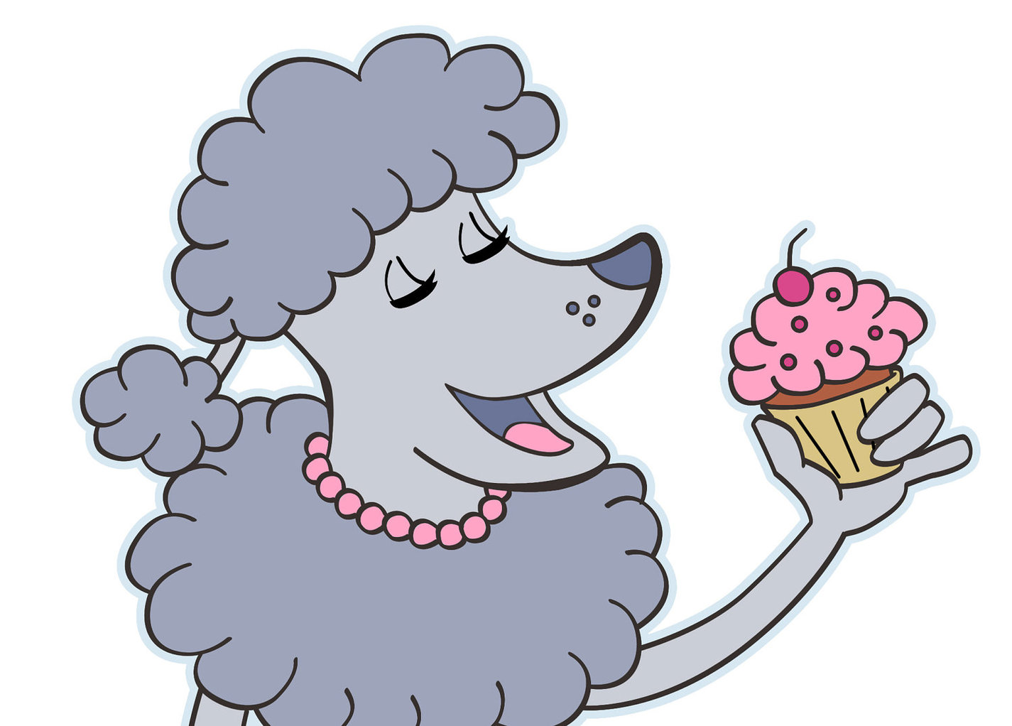 Cartoon poodle clipart free to use clip art resource