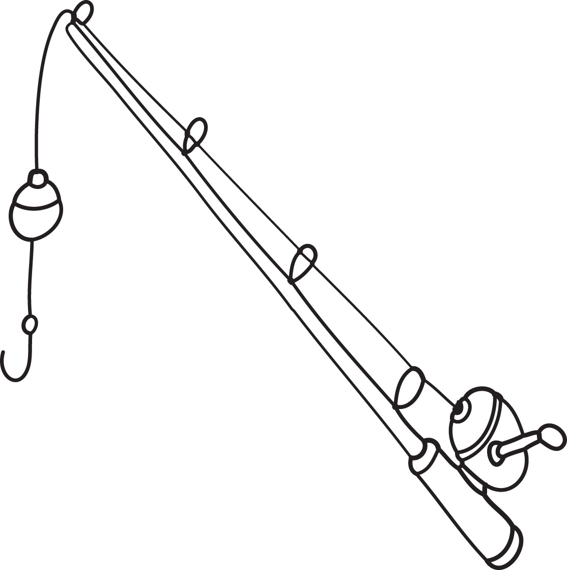 Fishing pole clipart clipart kid 2