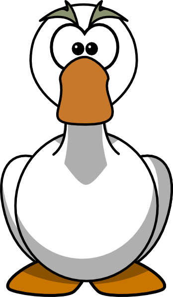 Funny goose clipart clipart kid
