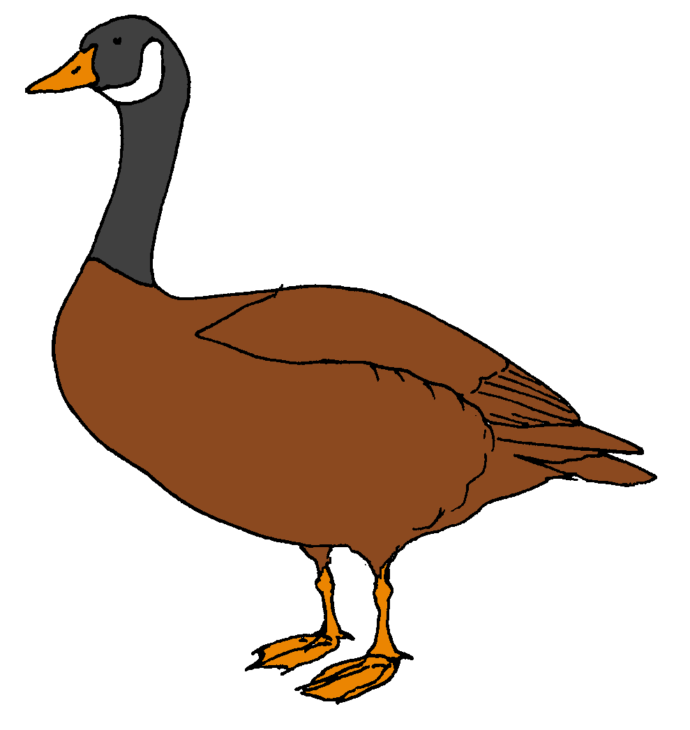 Goose clip art free free clipart images