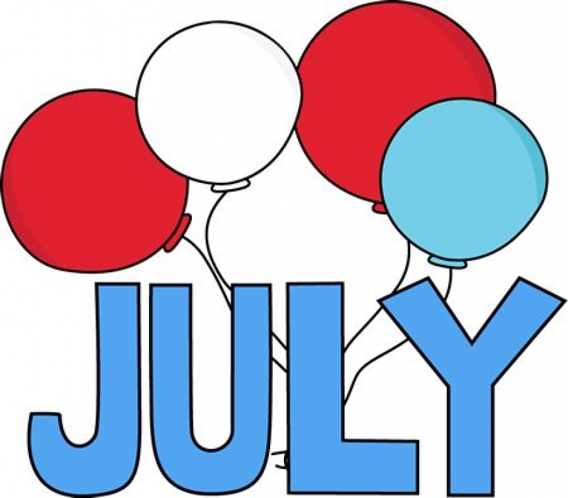 July on hello july summer essentials and clip art inside