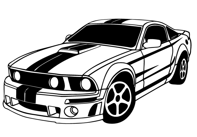 Muscle car free clipart clipart kid 2