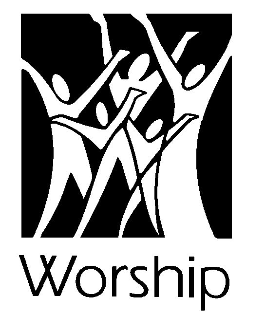 Spiritual beliefs praise and worship and pastor on clipart