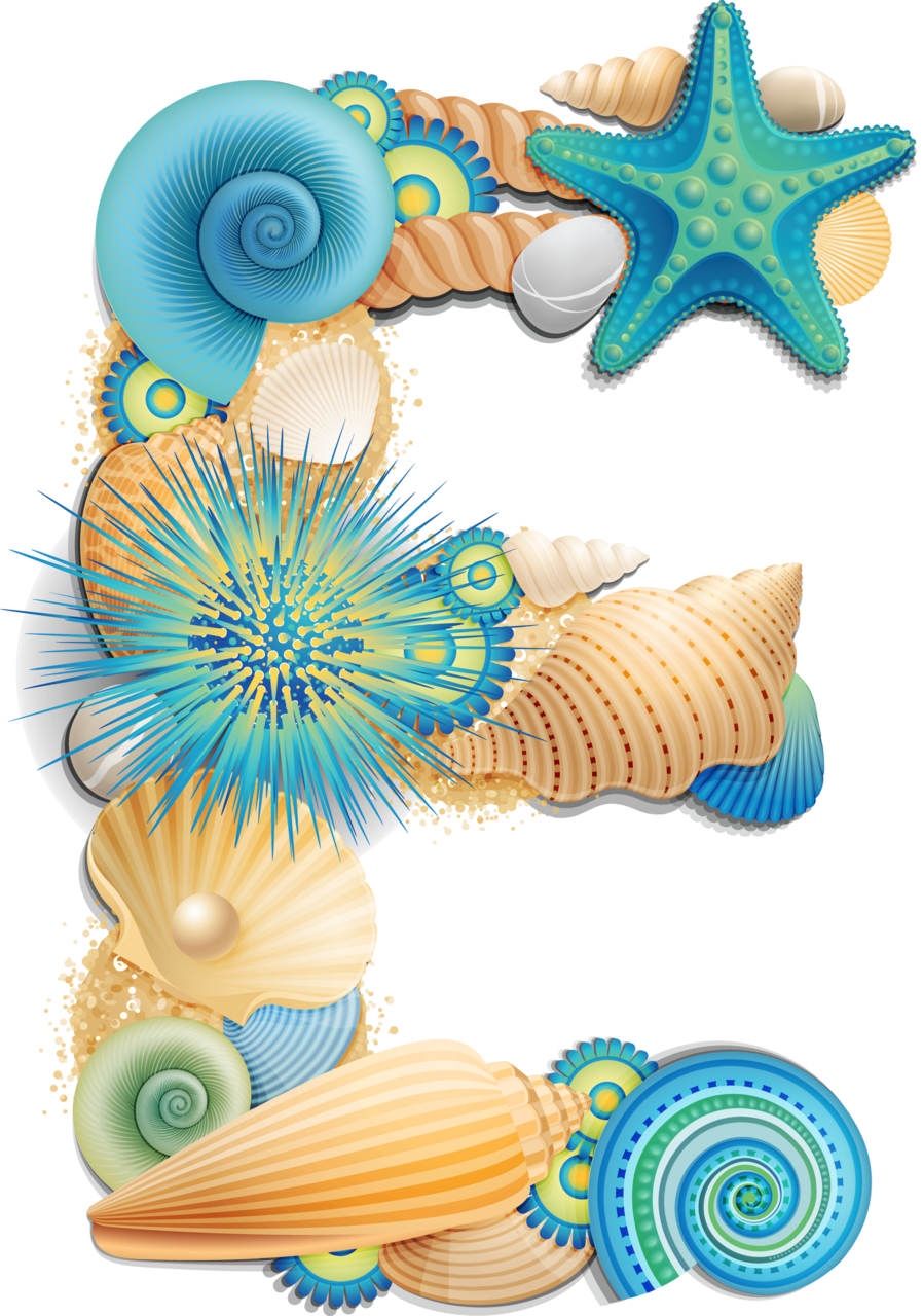 Beach pin page clipart picture 2