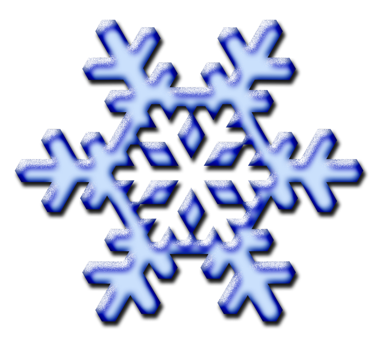 Background christmas snowflake clipart in white