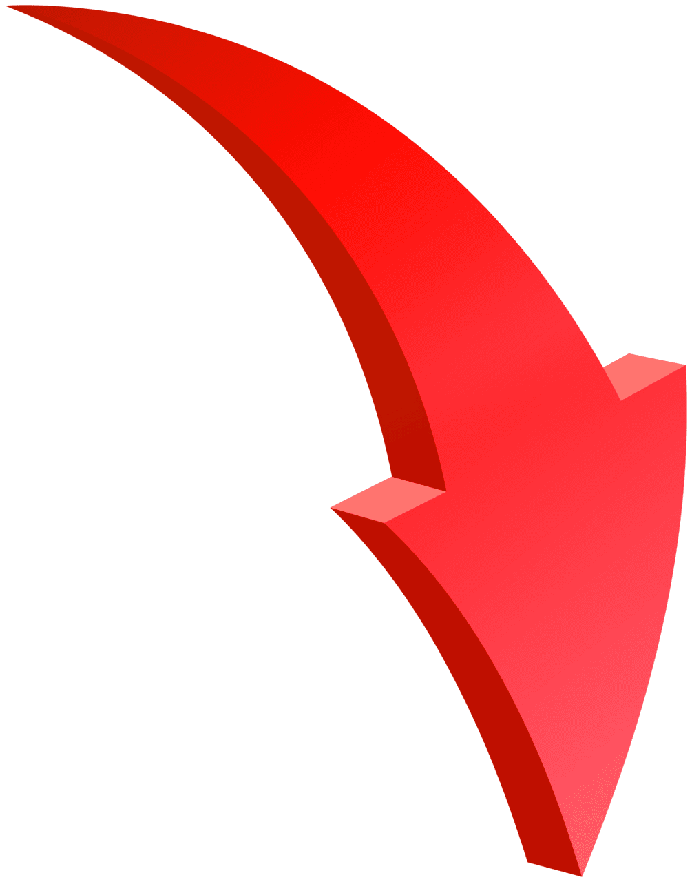 Red arrow clipart photo