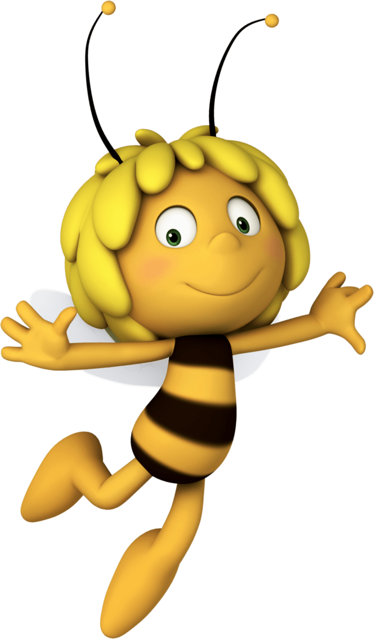 Bee pin page clipart logo 2