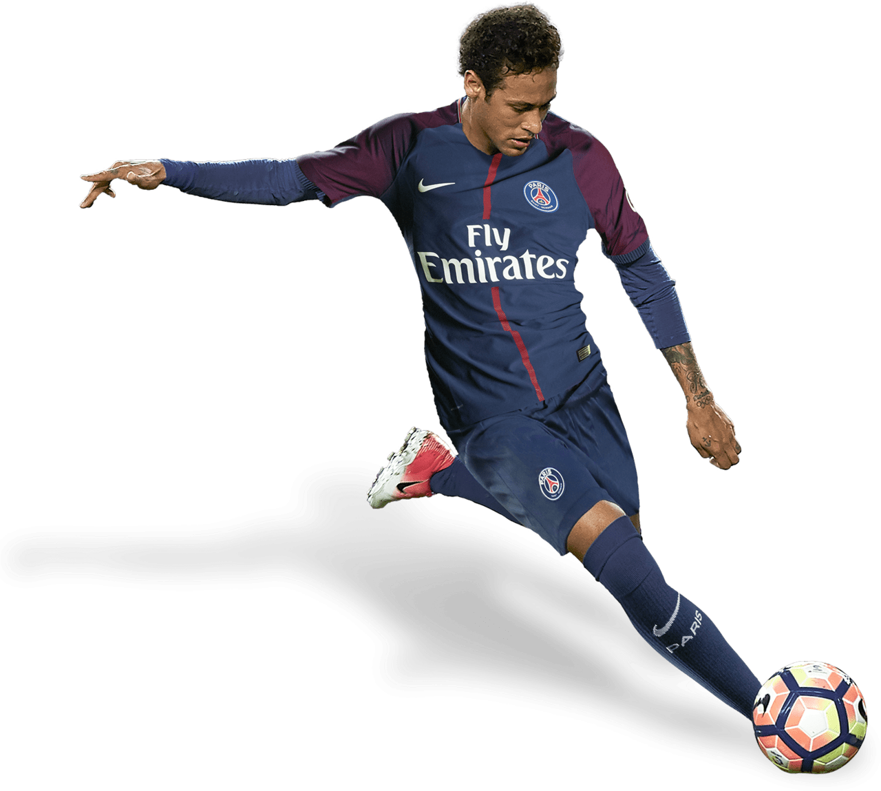 Soccer ball neymar psg clipart full size background