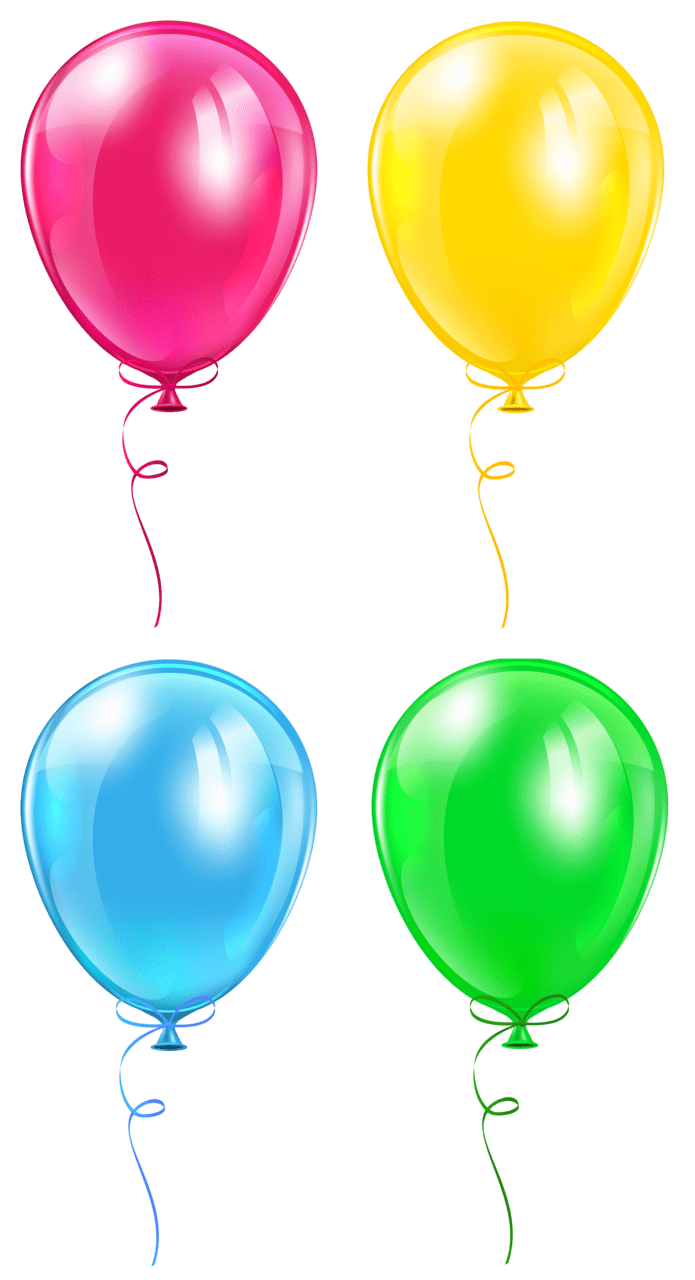 Balloon set image clipart