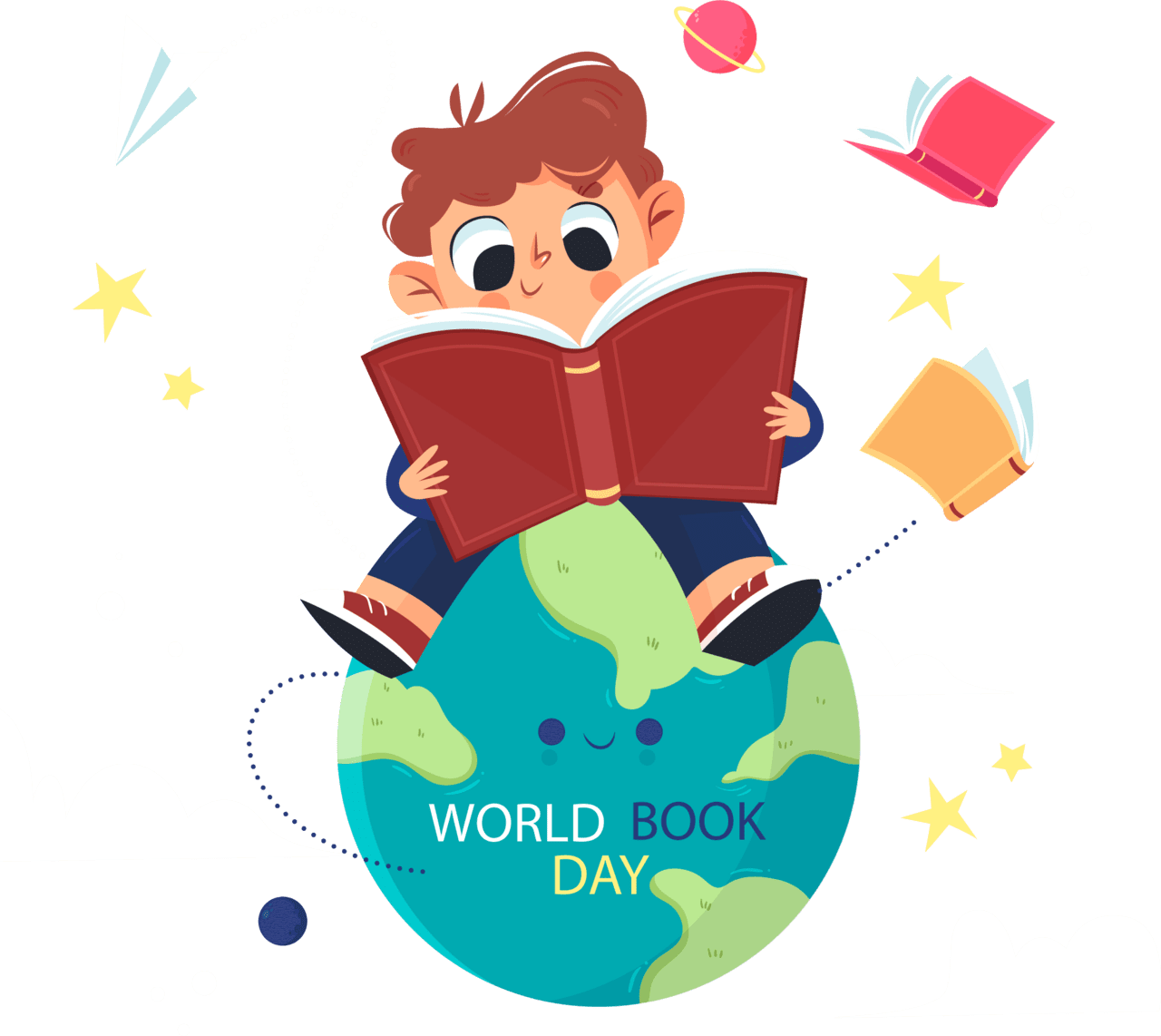 World book day clipart img photo