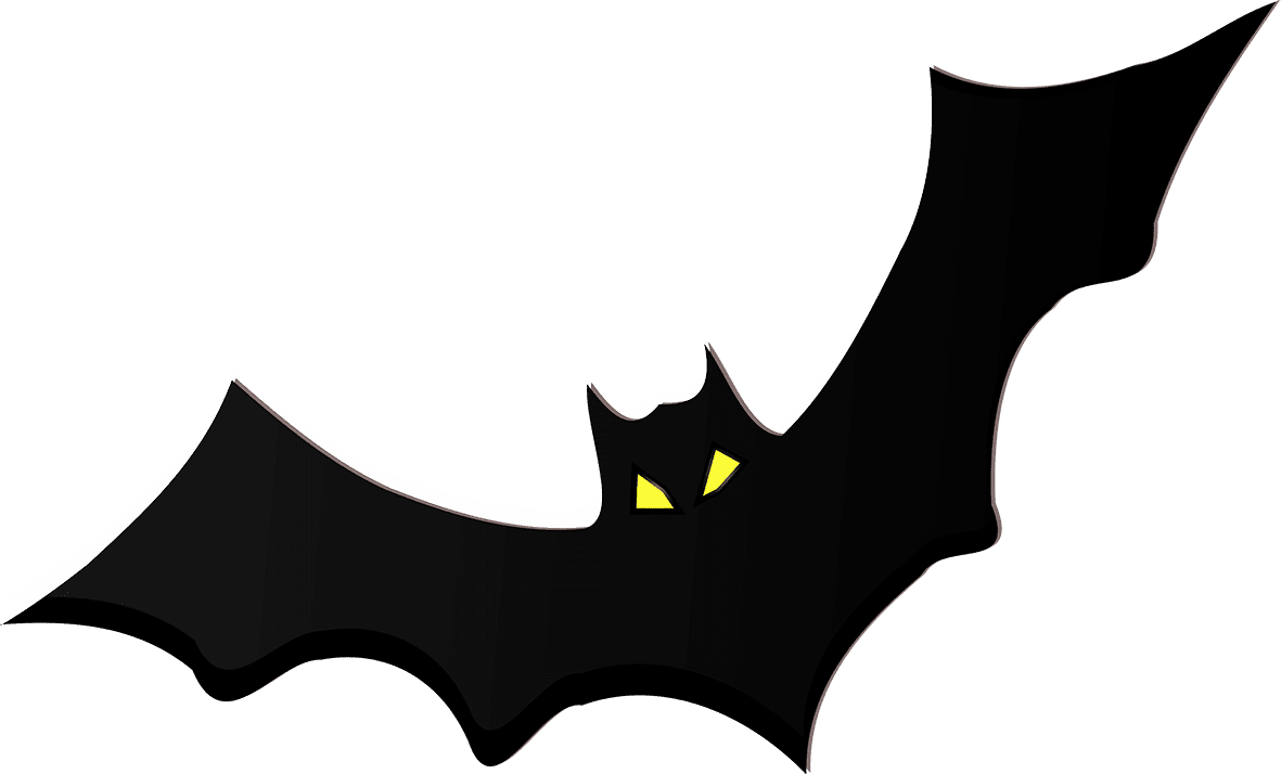 Bat pin page clipart picture